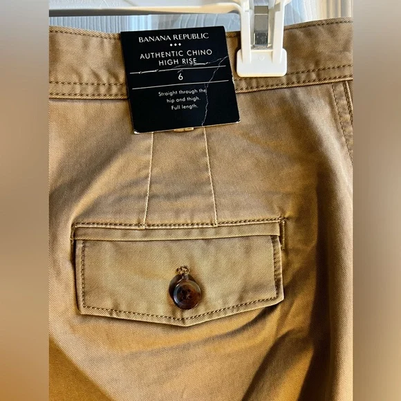 Banana Republic high rise chino - Picture 3 of 5